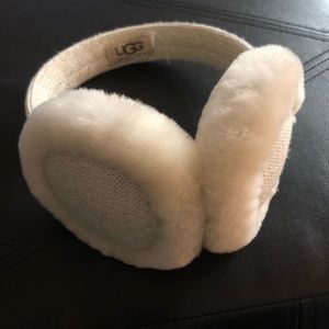Ugg Earmuffs - Excellent Condition - Cream